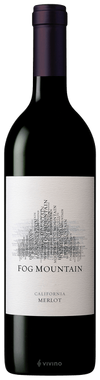 2019 Fog Mountain Merlot, California, USA (750ml)