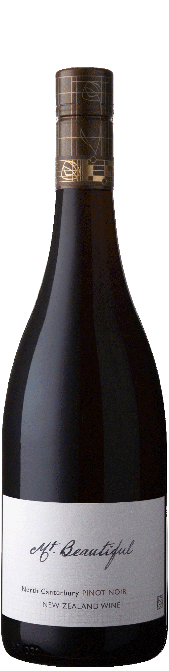 2018 Mt. Beautiful Pinot Noir, North Canterbury, New Zealand