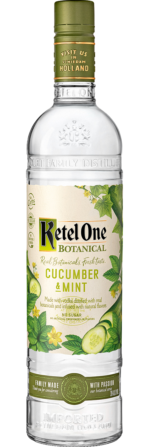 Ketel One Botanical Cucumber & Mint Vodka, Netherlands (750ml) Woods