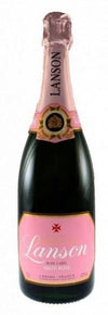 Lanson Rose Label Brut Rose, Champagne, France (750ml)