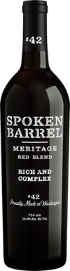 2016 Spoken Barrel 42 Meritage Red Blend, Columbia Valley, USA (750 ML)