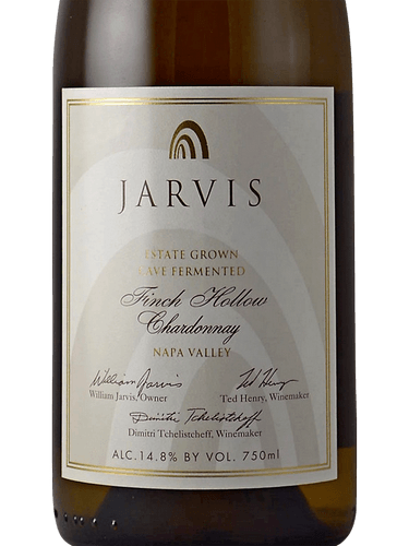 2016 Jarvis Estate Cave Fermented Finch Hollow Vineyard Chardonnay