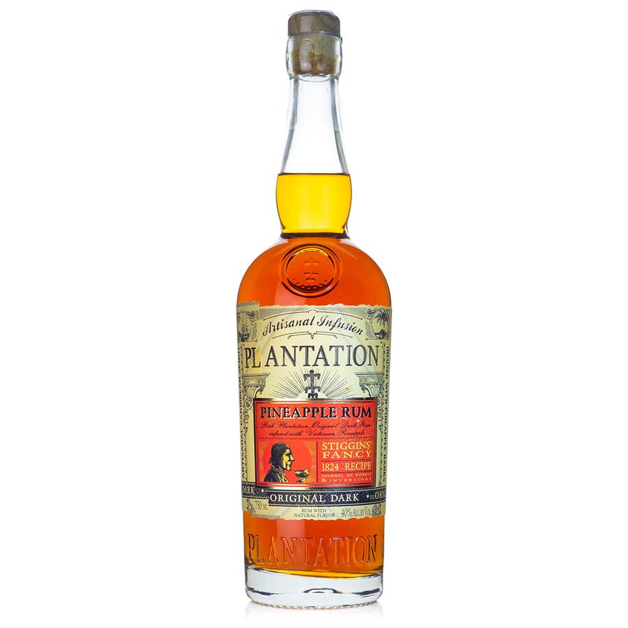 (750ml) Stiggin\'s Pineapple Wholesale Plantation Woods Wine Ferrand – Barbados Rum, Fancy C.