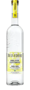 Belvedere Organic Infusions Lemon & Basil Vodka, Poland (750ml)