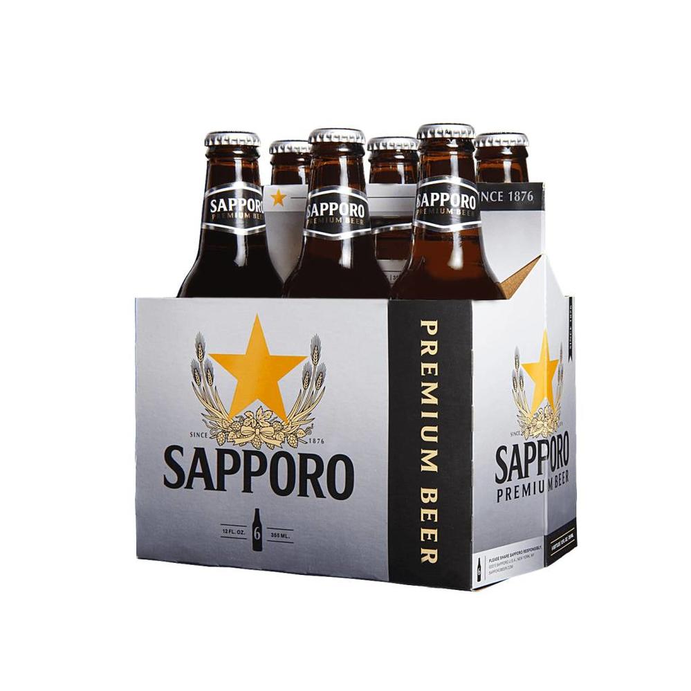 24pk-Sapporo Lager Beer, Japan (330ml) – Woods Wholesale Wine