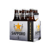 24pk-Sapporo Lager Beer, Japan (330ml)