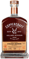 Coppercraft Single Barrel Straight Bourbon Whiskey, Michigan, USA (750ml)