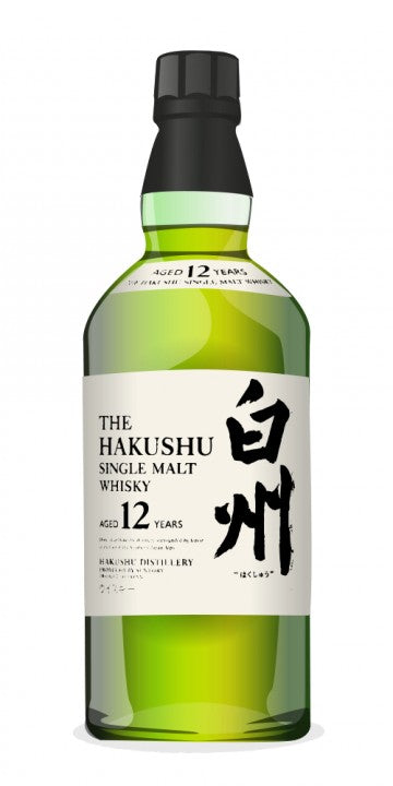 The Hakushu Suntory 12 Year Old Single Malt Whisky, Japan (750ml